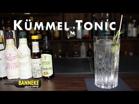 Kümmel Tonic - Kümmel Drink selber mixen - Schüttelschule by Banneke