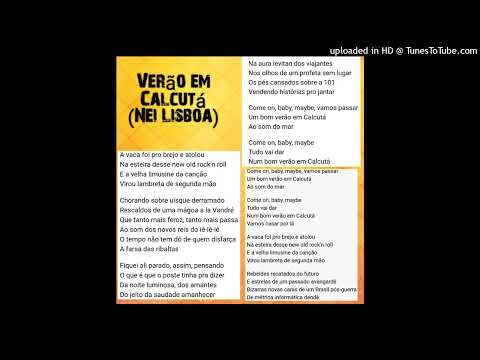 Verão em Calcutá - Nei Lisboa
