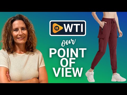Quick Dry Hiking Pants Women Lightweight Cargo Joggers Sweatpants Winter UPF 50+ Water Resistant Pants Small Ruby Wine - WTI product video review