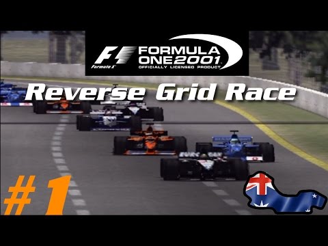 Formula One 2001: Reverse Grid Race - Part 1 - Australia