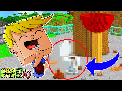 PRANK! Spark has made a PRANK in SEBO'S BASE! - Minecraft Craft Attack 10 #86