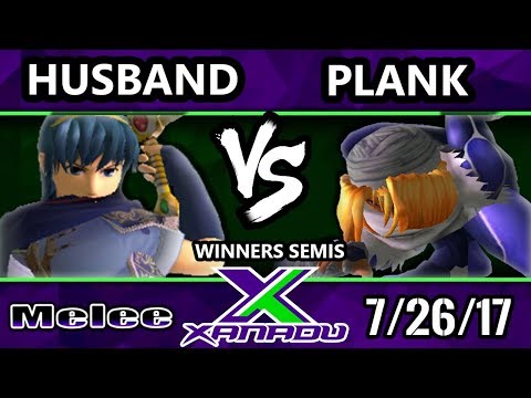 S@X 212 - Husband (Marth) Vs. Plank (Sheik) - Smash Melee Winners Semis - SSBM