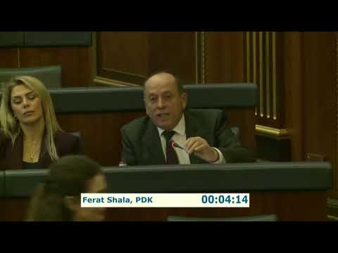Deputeti Ferat Shala 18.01.2023 / Kuvendi i Kosovës