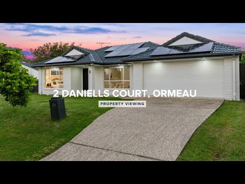 2 Daniells Court, Ormeau, QLD 4208, 4 ਕਮਰੇ, 2 ਬਾਥਰੂਮ, House