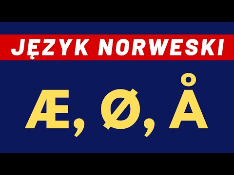 🇳🇴Język norweski: Å, Æ, Ø - jak wymawiać te litery? | www.dogadajsie.com