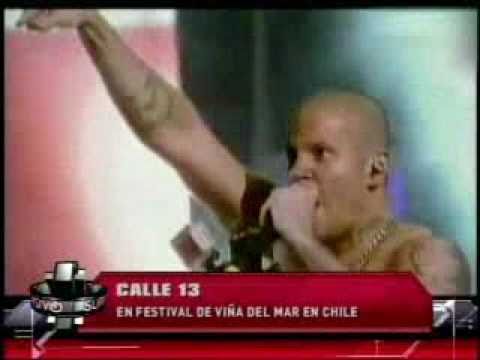 SuperXclusivo 3/4/11 - René Pérez 'Calle 13' rompe con todos los protocolos en Chile