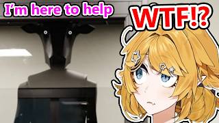 Doki loses her sh*t at the "demonic-looking" robot the US is building