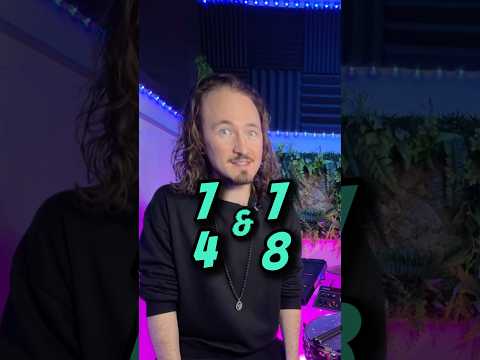 7/4 vs. 7/8 – What’s the Difference? 🤔🥁 #drumteacher #drumlessons #drummer