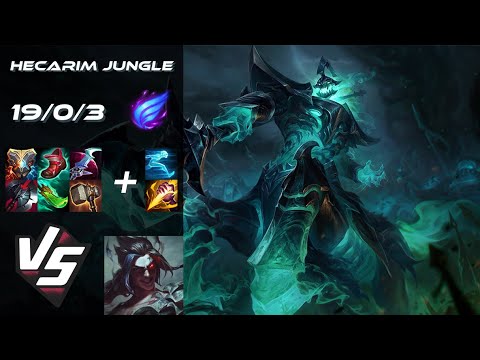 JUNGLE Hecarim vs Kayn - NA Grandmaster Patch 14.13