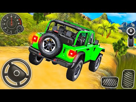 4x4 Offroad Jeep Driving Simulator 3D - Drive SUV 4x4 jeep Offroad Game - Android GamePlay