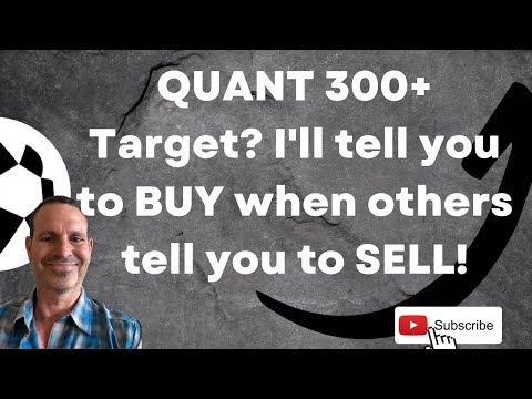 Quant Crypto 300+ Target: I say BUY when others tell you to SELL QNT. Let's check it out!