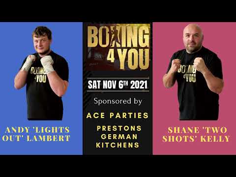 ANDY LAMBERT  -V-  SHANE KELLY - LEFT JAB PROMOTIONS  #BOXING