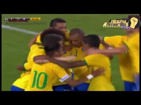 Min 30: Gol de willian / BRASIL 1- 0 ECUADOR