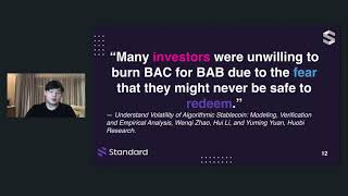 Building Algorithmic Stablecoin at the Highest Standard<br/>May 20, 2021 (00:18:18) Building Algorithmic Stablecoin at the Highest Standard<br/>May 20, 2021 (00:18:18)