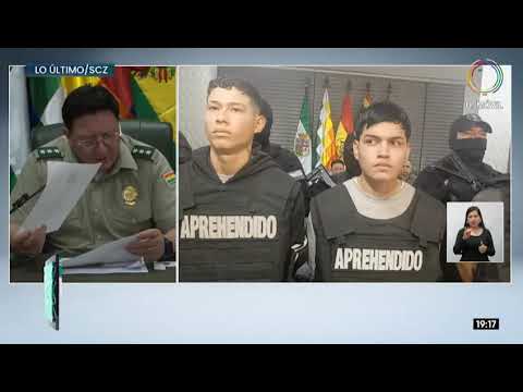 Santa Cruz: Felcc presenta a los 10 aprehendidos por el asesinato de un taxista