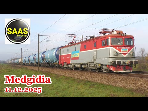 Trafic feroviar / Rail Traffic - Medgidia 🇷🇴 - 11.12.2025