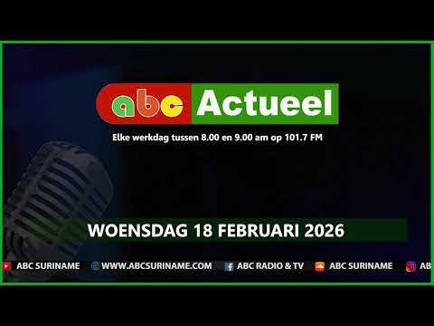 ABC Actueel woensdag 18 februari 2026