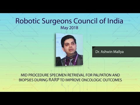 Mid Procedure Specimen Retrieval for Palpation and Biopsies During RARP...