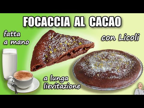 FOCACCIA DOLCE A LUNGA LIEVITAZIONE SOFFICISSIMA E GOLOSA, PERFETTA PER LA COLAZIONE
