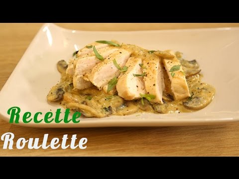 Poulet à la moutarde et à l'estragon !