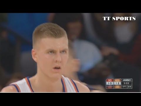 Kristaps Porzingis Highlights (Full action) vs Pelicans (15.11.15) 10pts, 4reb