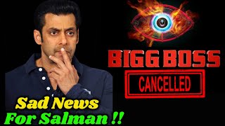 Bigg Boss 14 is CANCELLED Permanently !!