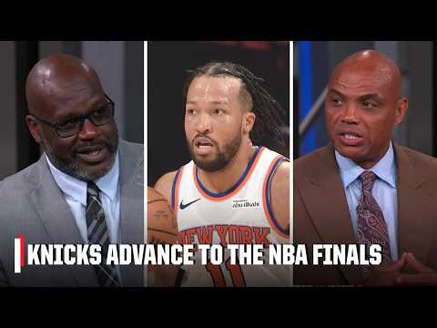 Knicks vs. Cavaliers REACTION 🍿 New York advances to first NBA Finals in 27 YEARS | Inside the NBA