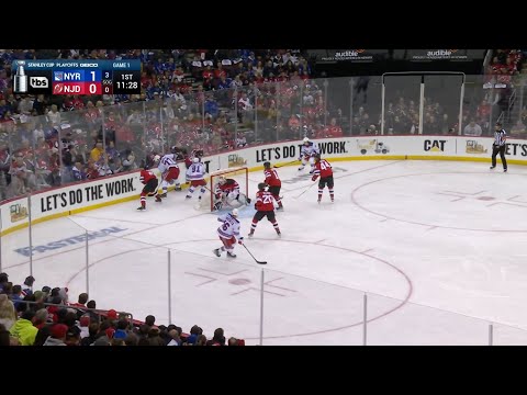 2023 Stanley Cup Playoffs. NY Rangers vs NJ Devils. Game 1 highlights