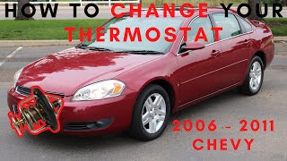 Thermostat Replacement | 2006 Chevrolet Impala | HOW TO | TUTORIAL