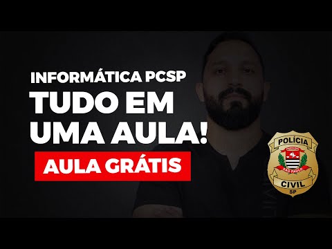 Informática para PCSP (Polícia Civil de São Paulo)