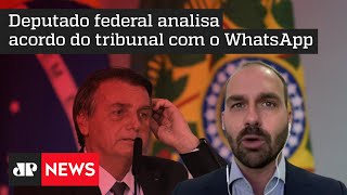 Eduardo Bolsonaro: ‘TSE tem Bolsonaro como inimigo e quer impedir a comunicação com seus eleitores’