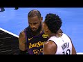 LeBron & DeAndre Hunter going at it 😱
