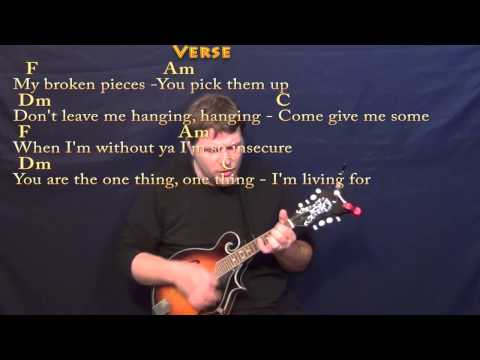 Sugar (Maroon 5) - Mandolin Cover Lesson in C with Chords/Lyrics