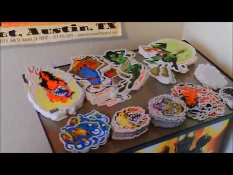 Diver Down Sticker Kickstarter Update