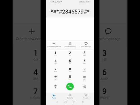 Service (engineering) menu in Huawei and Honor smartphones