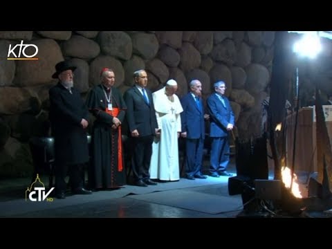 Visite du Pape au Yad Vashem