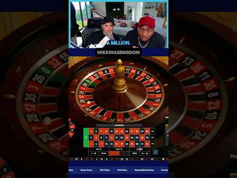 Mikki Mase Winning at ROULETTE 👀😱🎰 #mikkimase #casino #gambling