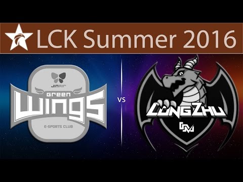 [LoL VODs] JinAir vs LZ Game 1 | LCK Summer 2016 (28.05.2016) - Jin Air Green Wings vs Longzhu