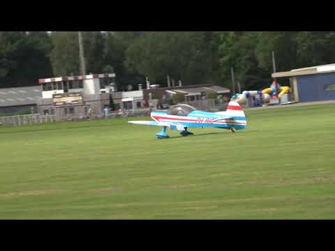 Mudry Cap-10B Landing Hoogeveen Airport