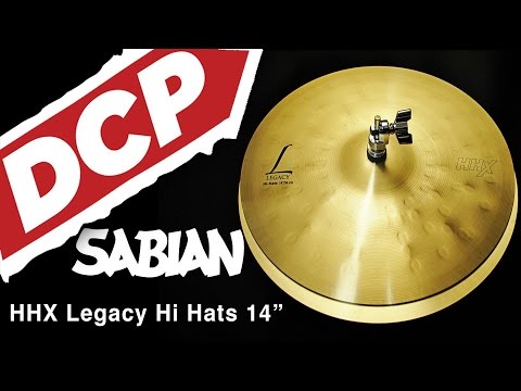 Sabian HHX Legacy Hi Hat Cymbals 14" 850/1170 grams