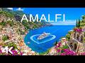 Amalfi Coast 4K Drone Footage Positano Colorful Cliffside Villages Mediterranean Beauty