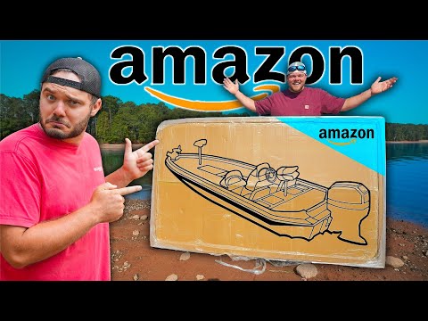 I Bought The Most EXPENSIVE BOAT From Amazon! ($2,300)