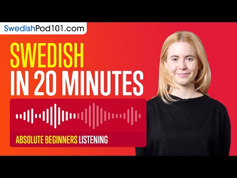 20 Minutes of Swedish Listening Comprehension for Absolute Beginners