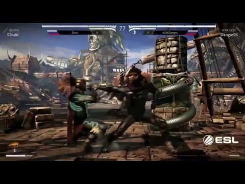 Dock vs Dangos - ESL MKX Challenger Cup April Finals - Winners final part 1