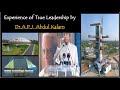 True Leadership Inspiring Real Story Prof Satish Dhawan Dr A P J Abdul Kalam Indian First SLV