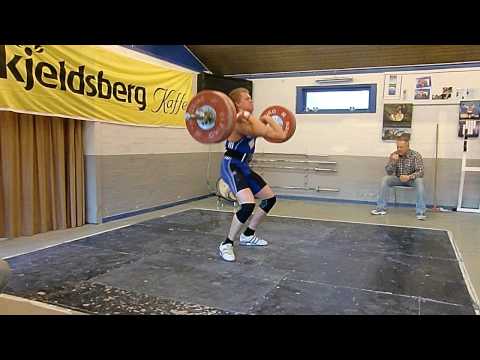 Vegard Orekåsa Klubbmesterskap 125 kg støt.AVI