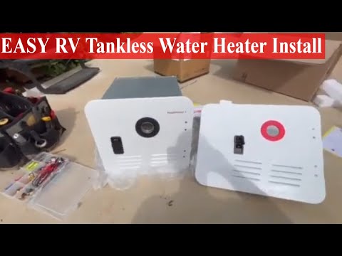 How To Install A Fogatti RV Tankless Water Heater | RV Tankless Water Heater