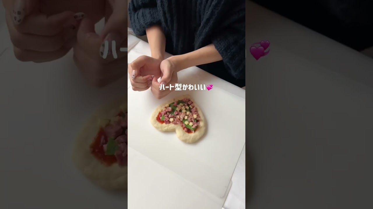 ハロウィンにもピッタリ！かわいい手作りピザ🍕🎀