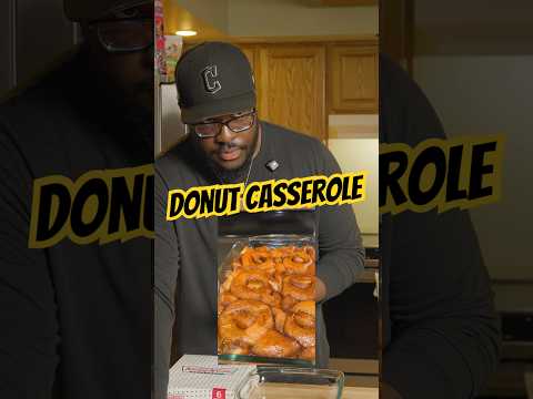 I Kremed too early again! Krispy Kreme Donut casserole!