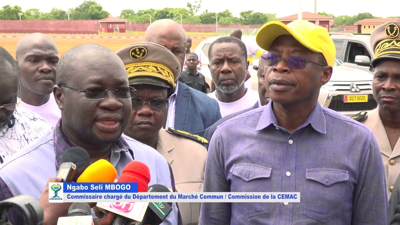Des Commissaires de l'UEMOA et de la CEMAC ont visité les PCJ de Laleraba, le 18 juin 2026